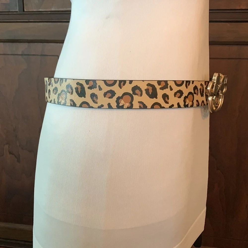 Disney girls belt animal print 41” long